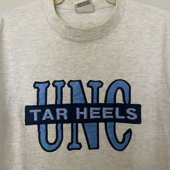 Vintage University of North Carolina Tarheels TShirt x Nutmeg Mills - Picture 3 of 5